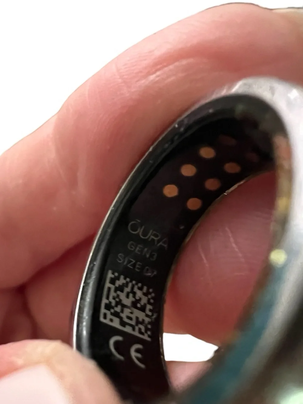 OURA RING - Gen 3 -  Size 7 - Heritage, Silver
